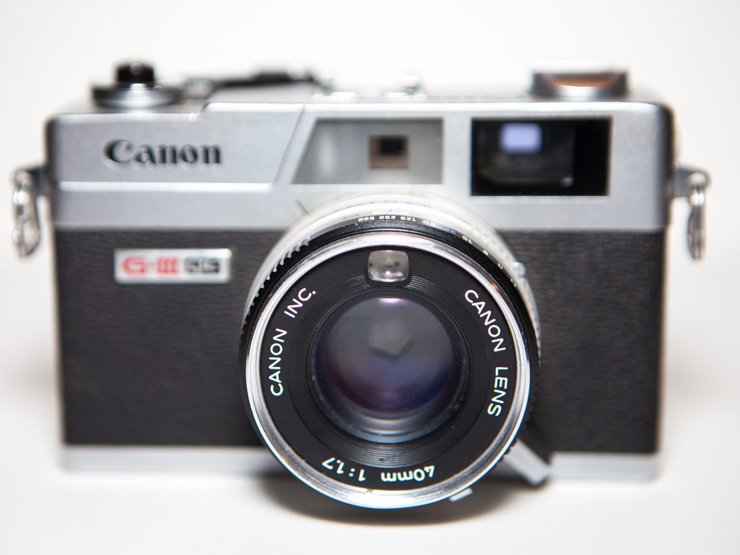 Canon Canonet GIII QL17 Rangefinder 35mm camera review