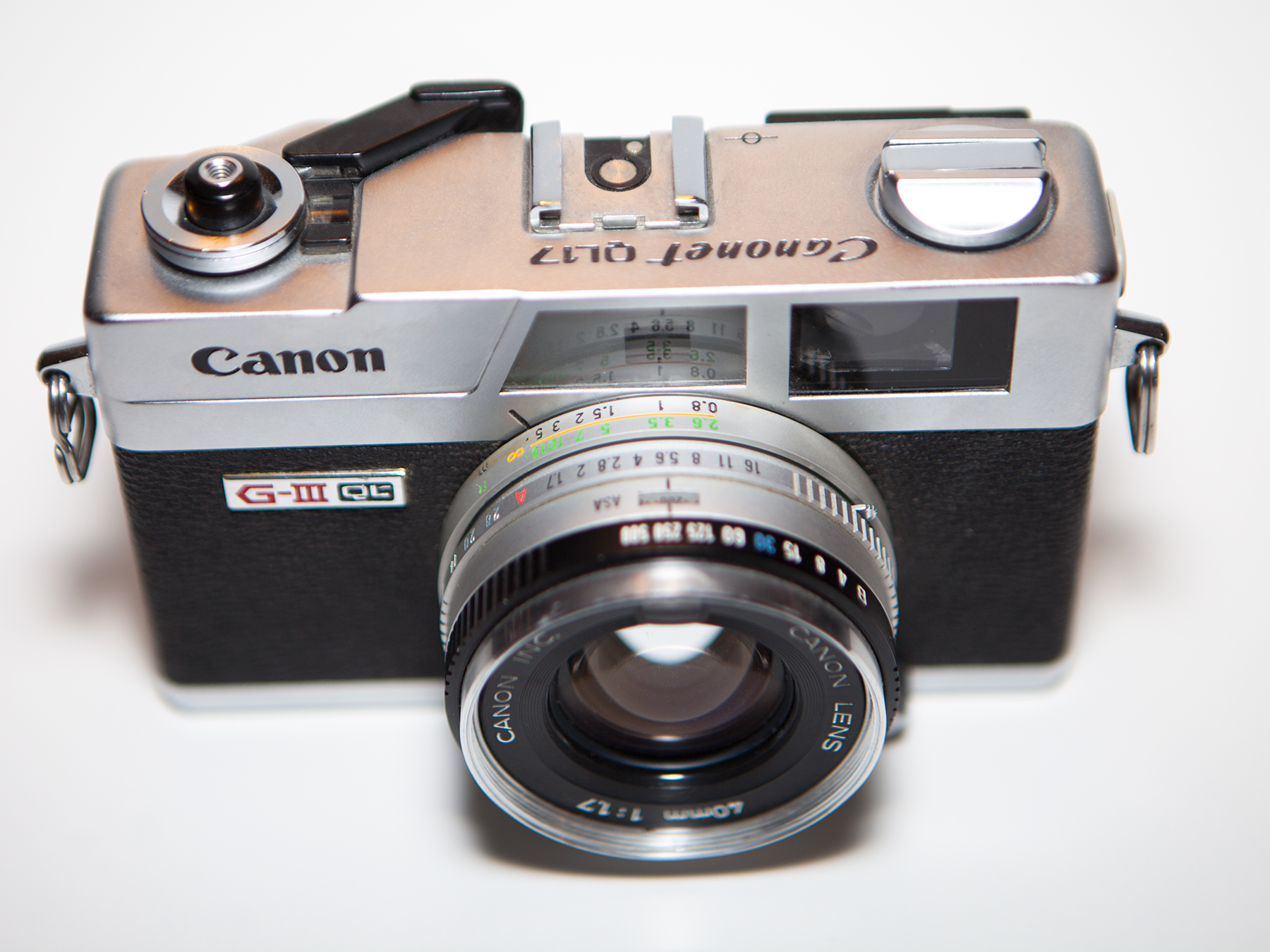 Canon Canonet GIII QL17 Rangefinder 35mm camera review